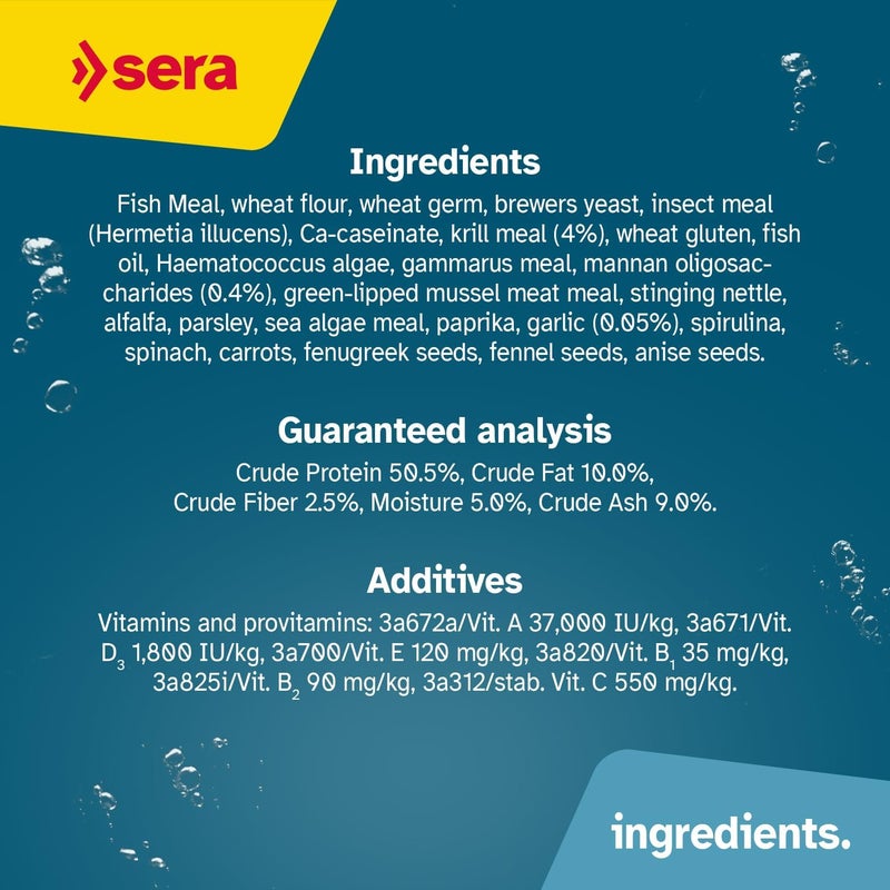 Sera Discus Granules 1000ml (14,8 fl oz) | Main Feed for All Discus & Ornamental Fish | Rich in Aquatic Proteins & Minerals | No Dyes or Preservatives | Boosts Growth - Image 5